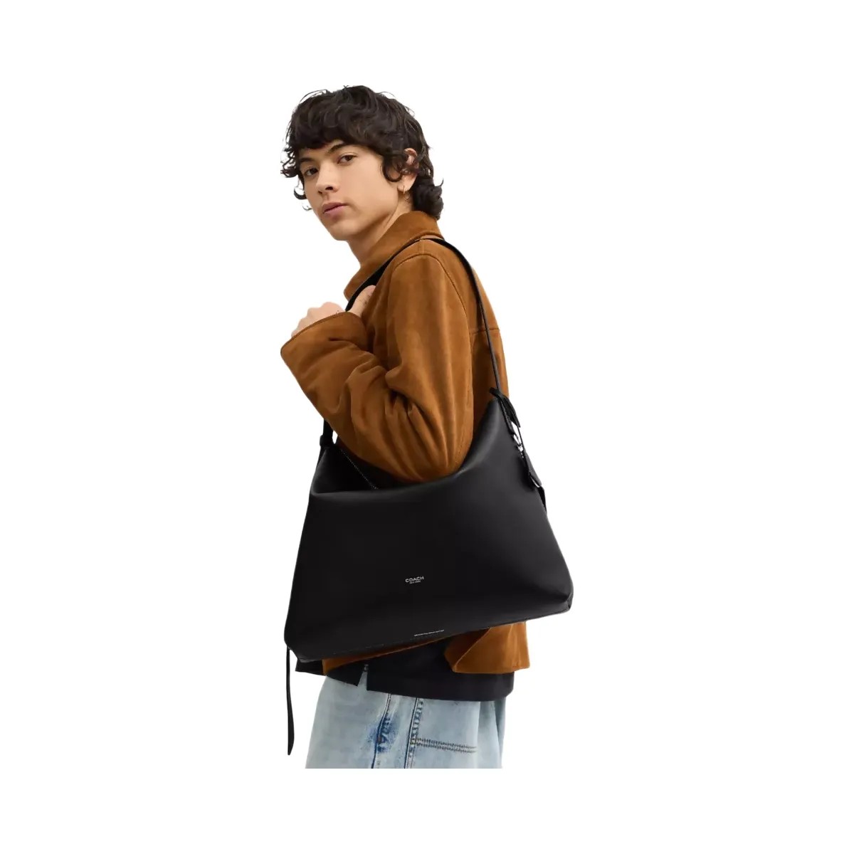 Coach Mott Messenger Bag 38 in Black - HypeFly India View 6