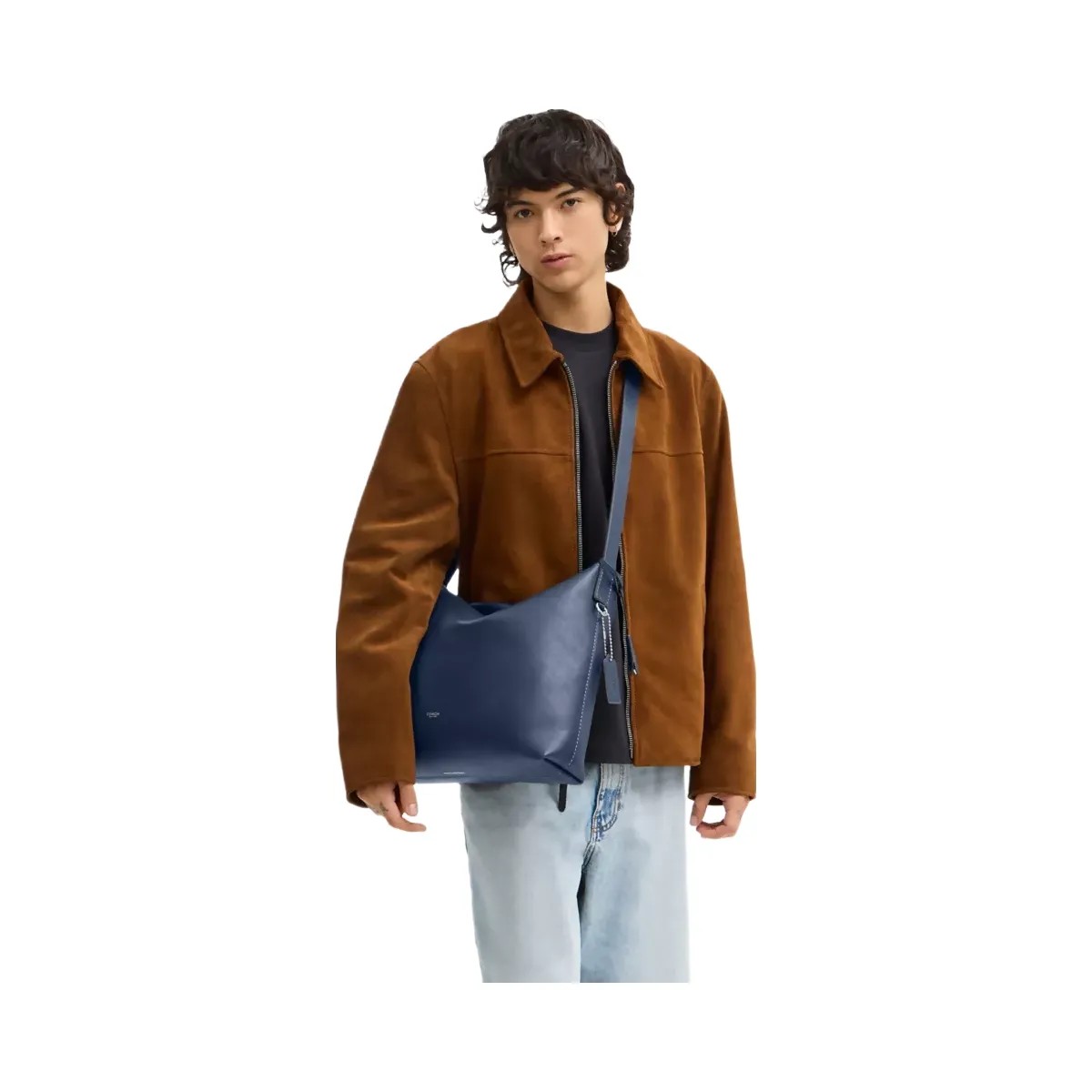 Coach Mott Messenger Bag 38 in Navy - HypeFly India View 5