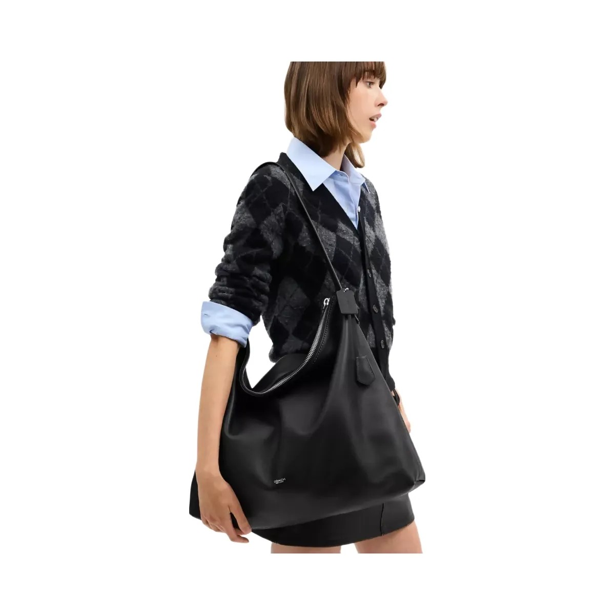 Coach Mott Messenger Bag in Black - HypeFly India View 6