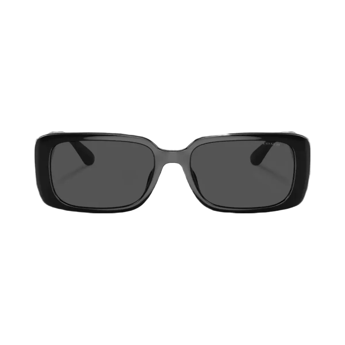 Coach Narrow Rectangle Sunglasses in Black - HypeFly India View 3