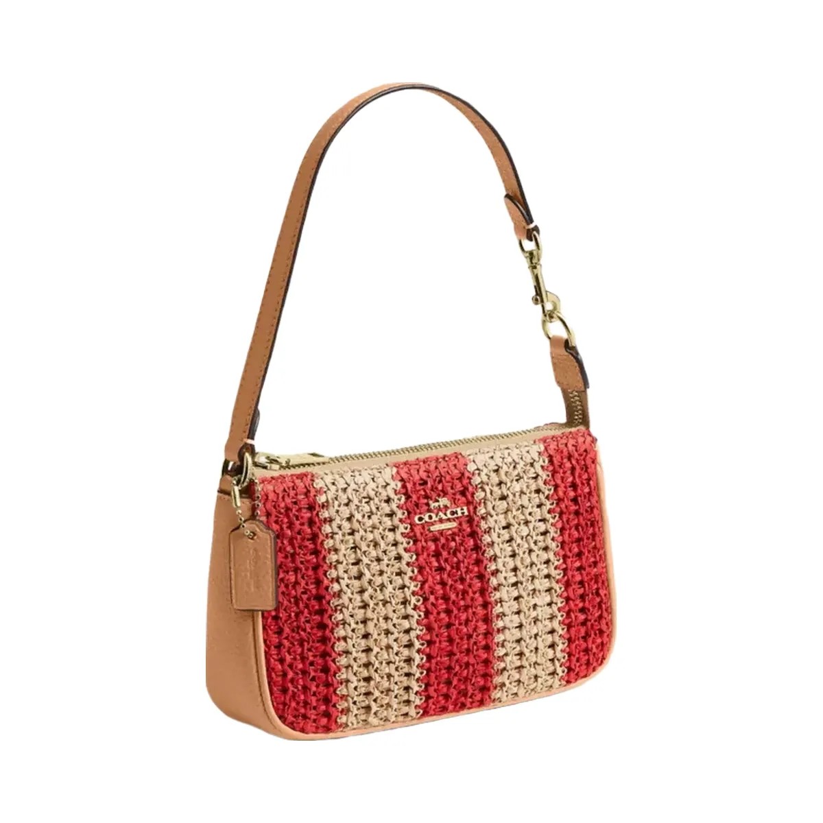 Coach Nolita 19 in Gold Red Tan - HypeFly India View 2