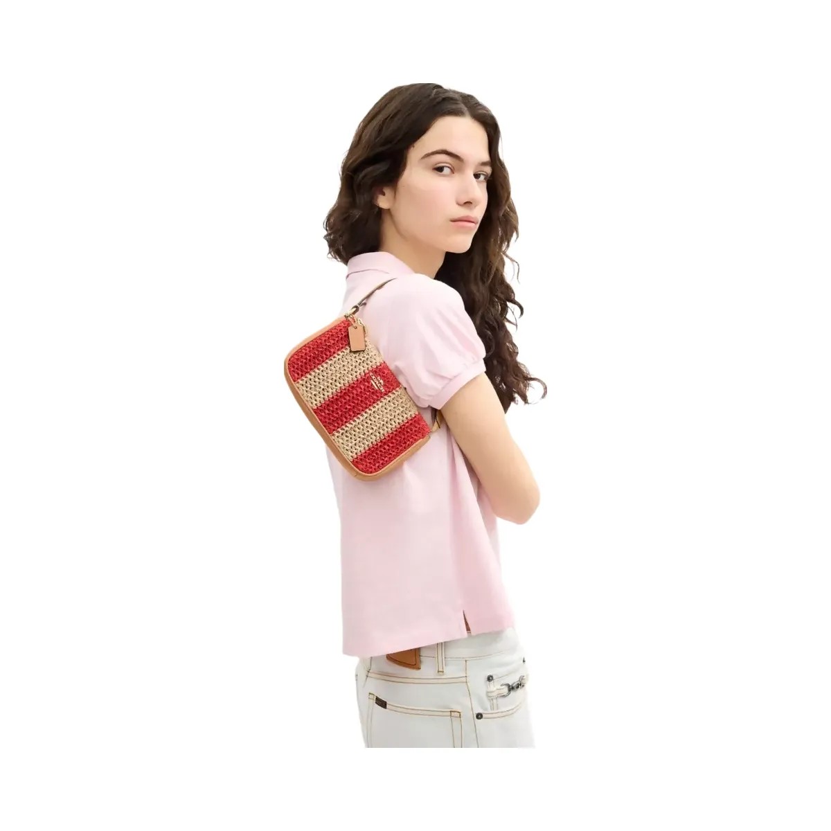 Coach Nolita 19 in Gold Red Tan - HypeFly India View 6