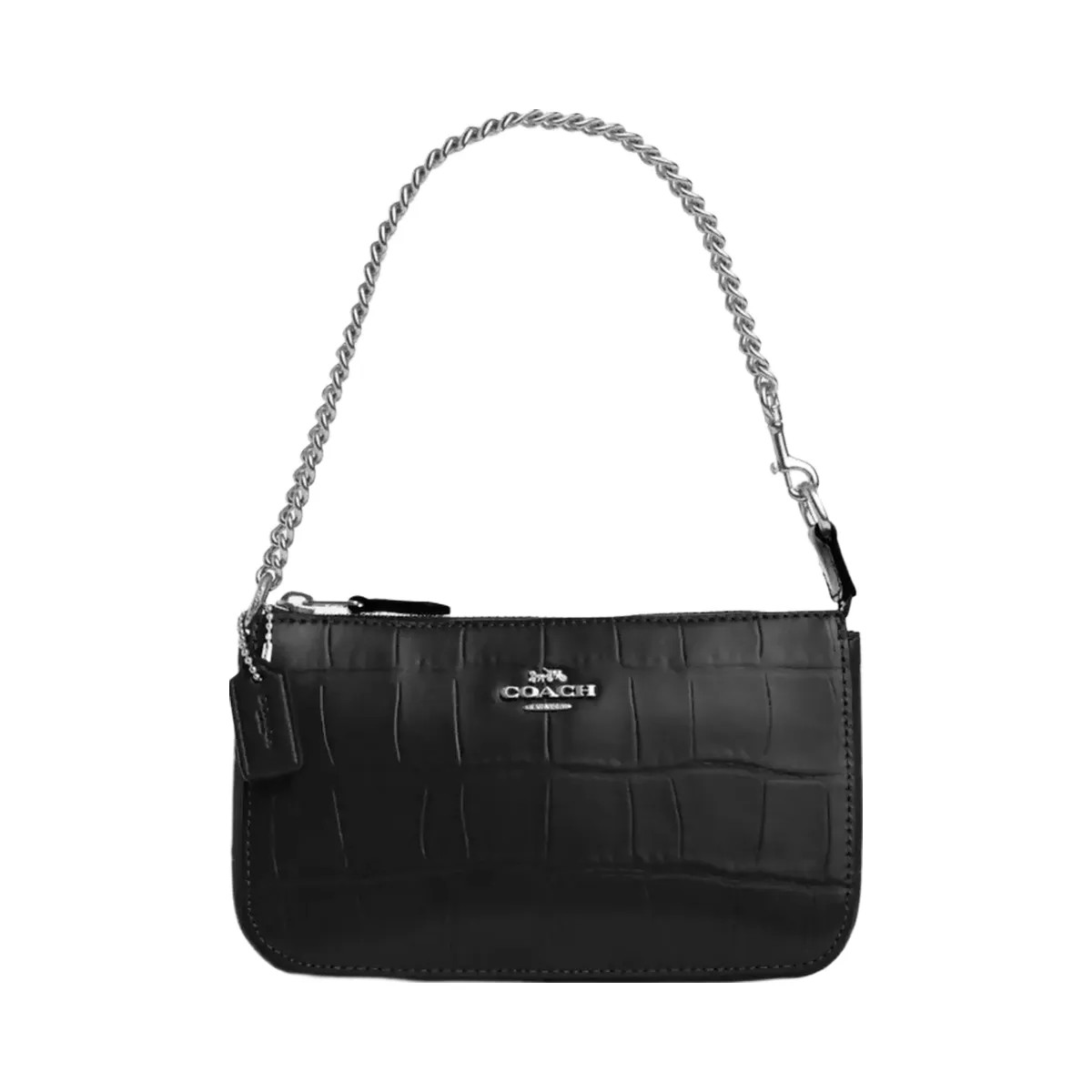 Coach Nolita 19 in Silver Black - HypeFly India View 1
