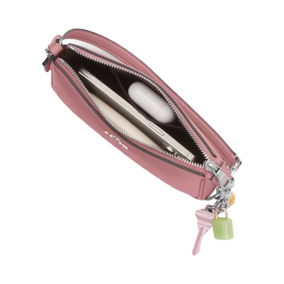 Coach Nolita 19 in Silver Dusty Pink - HypeFly India View 3