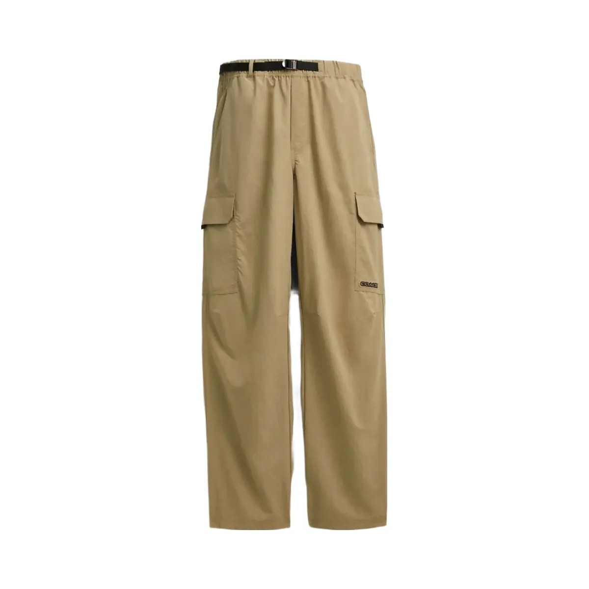 Coach Nylon Utility Pants Khaki - HypeFly India View 1