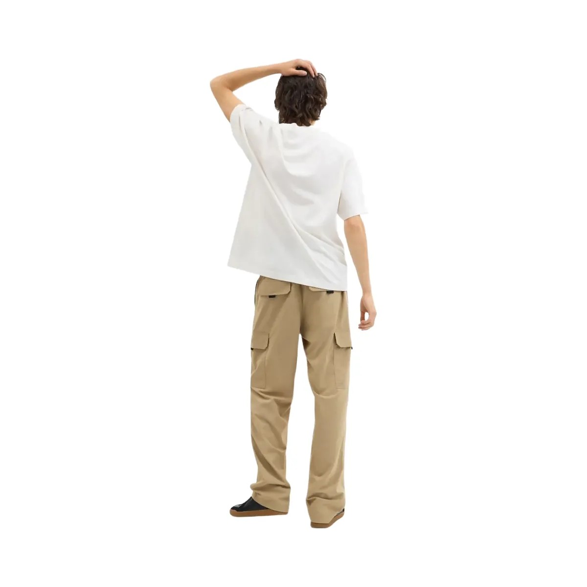 Coach Nylon Utility Pants Khaki - HypeFly India View 3