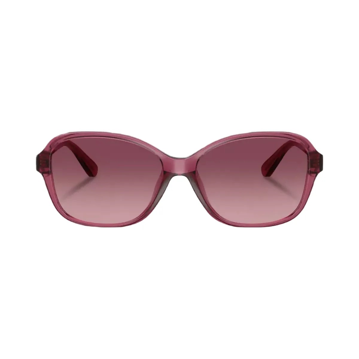 Coach Oversized Oval Sunglasses in Berry - HypeFly India View 3