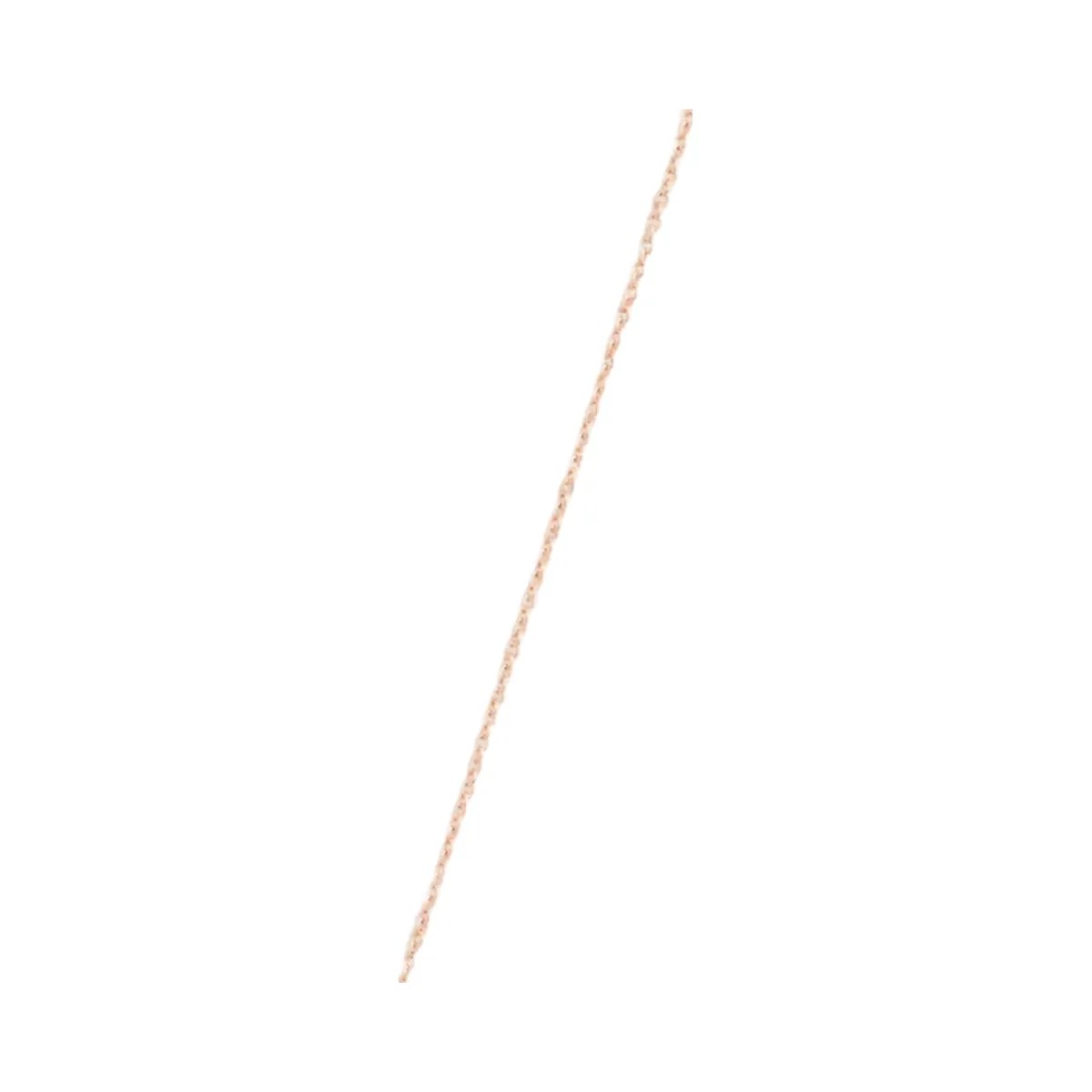 Coach Pave Signature Necklace in Rose Gold - HypeFly India View 1
