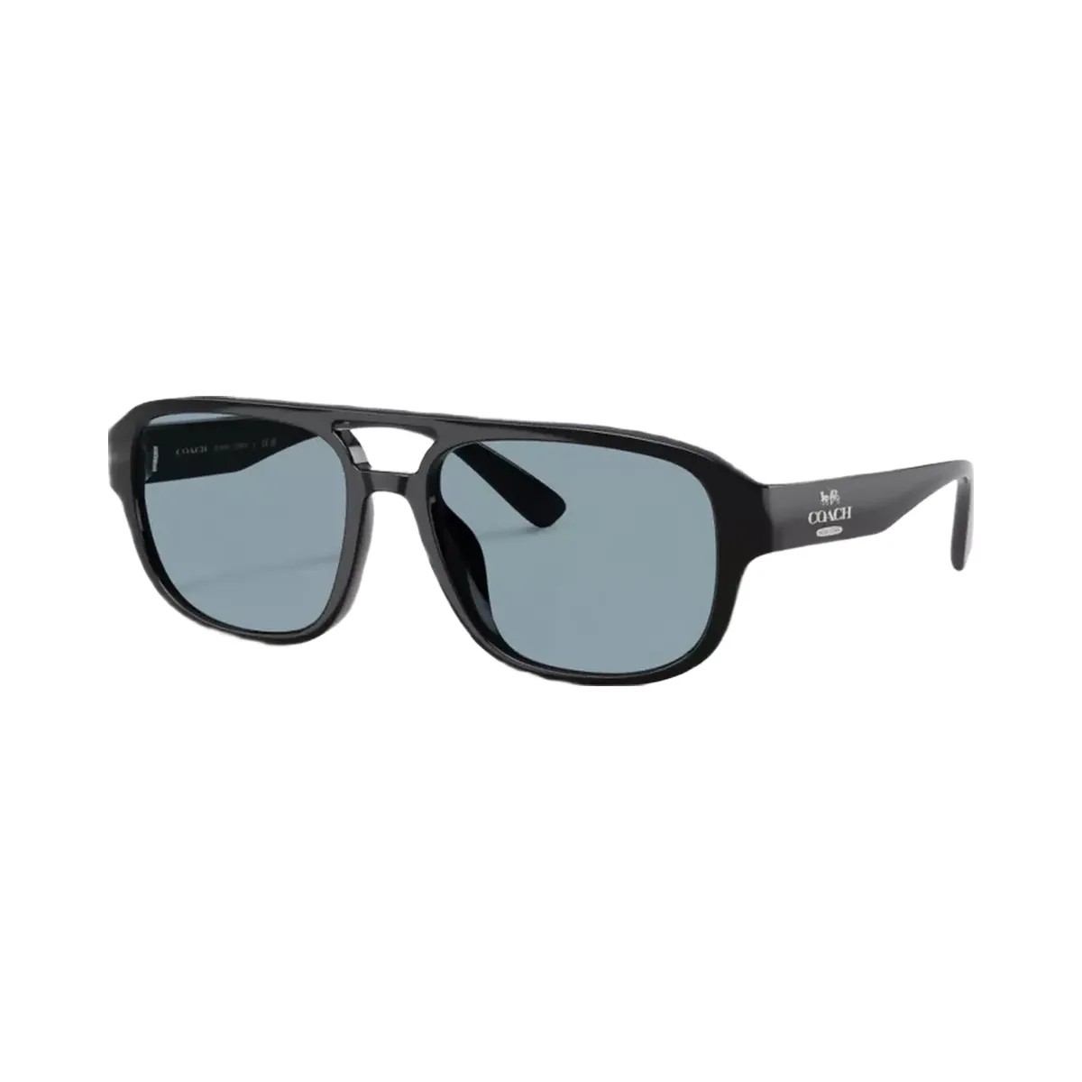 Coach Pilot Sunglasses in Black - HypeFly India View 1