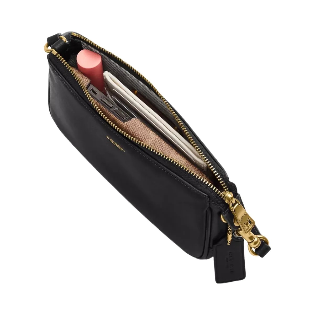Coach Plaza Bag 18 in Brass Black - HypeFly India View 4