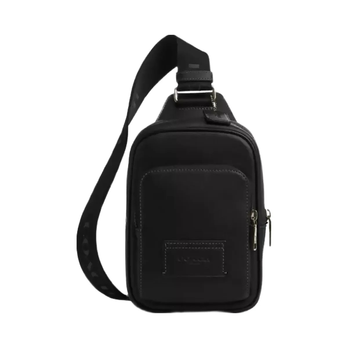 Coach Racer Sling Pack in Gunmetal Black - HypeFly India View 1