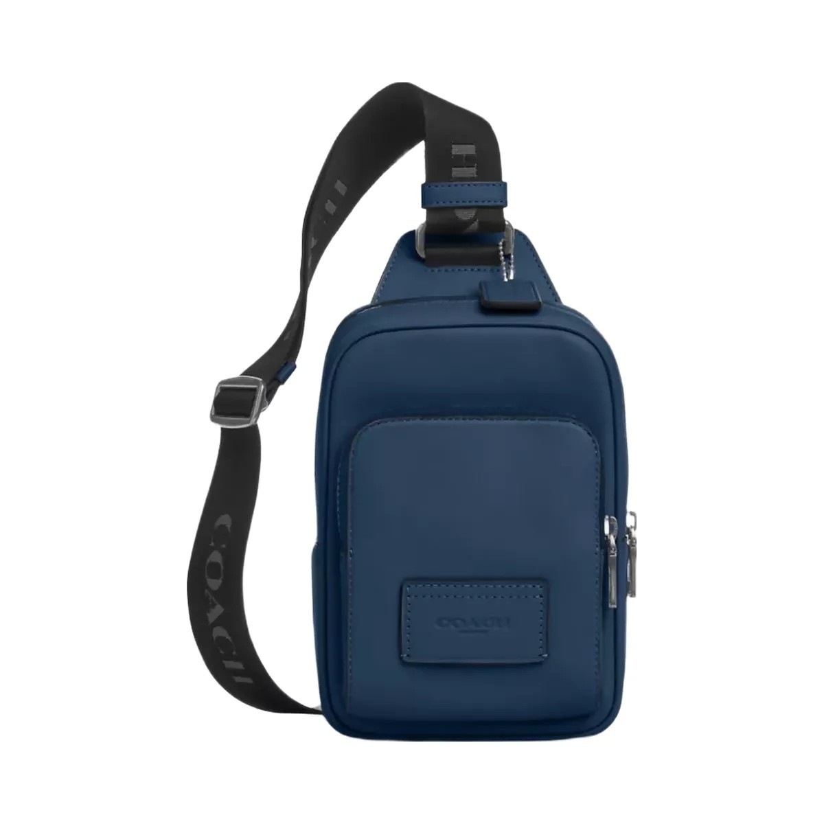 Coach Racer Sling Pack in Silver Dark Denim - HypeFly India View 1
