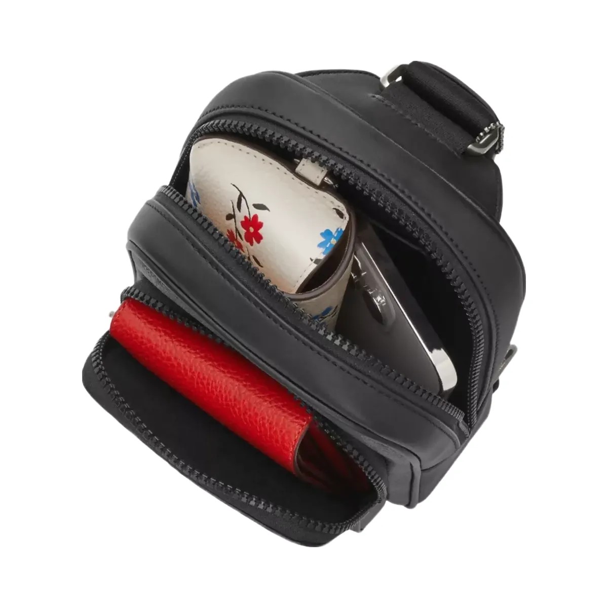 Coach Racer Sling Pack in Silver Dark Denim - HypeFly India View 3