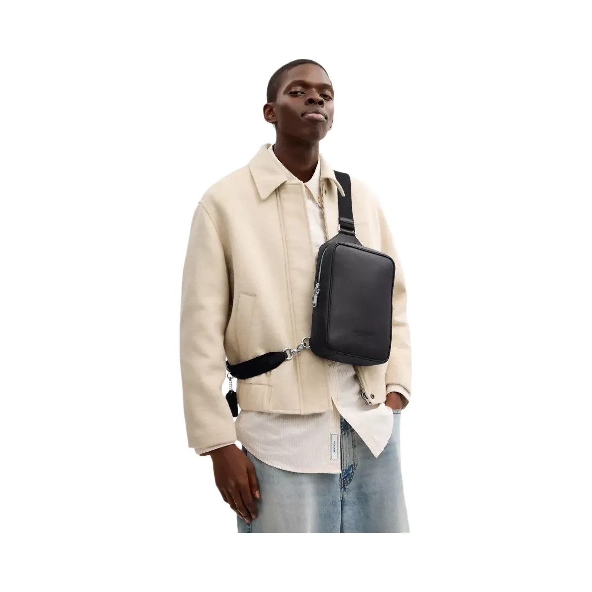 Coach Ray Pack 17 in Silver Black - HypeFly India View 5