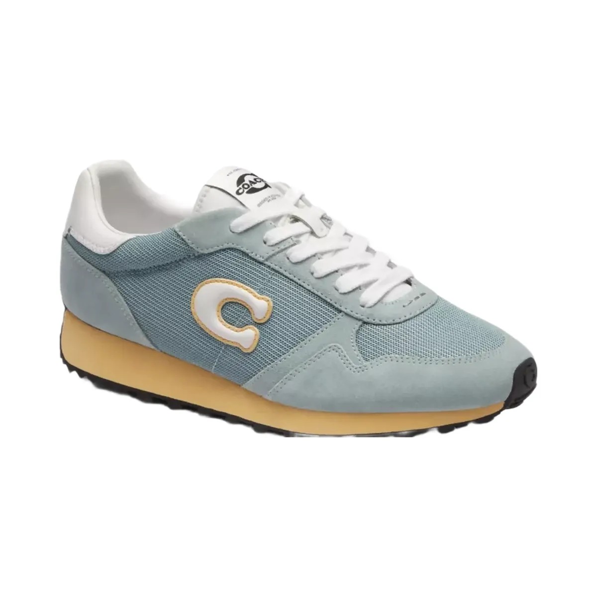 Coach Retro Runner in Sea Mist Optic White - HypeFly India View 1