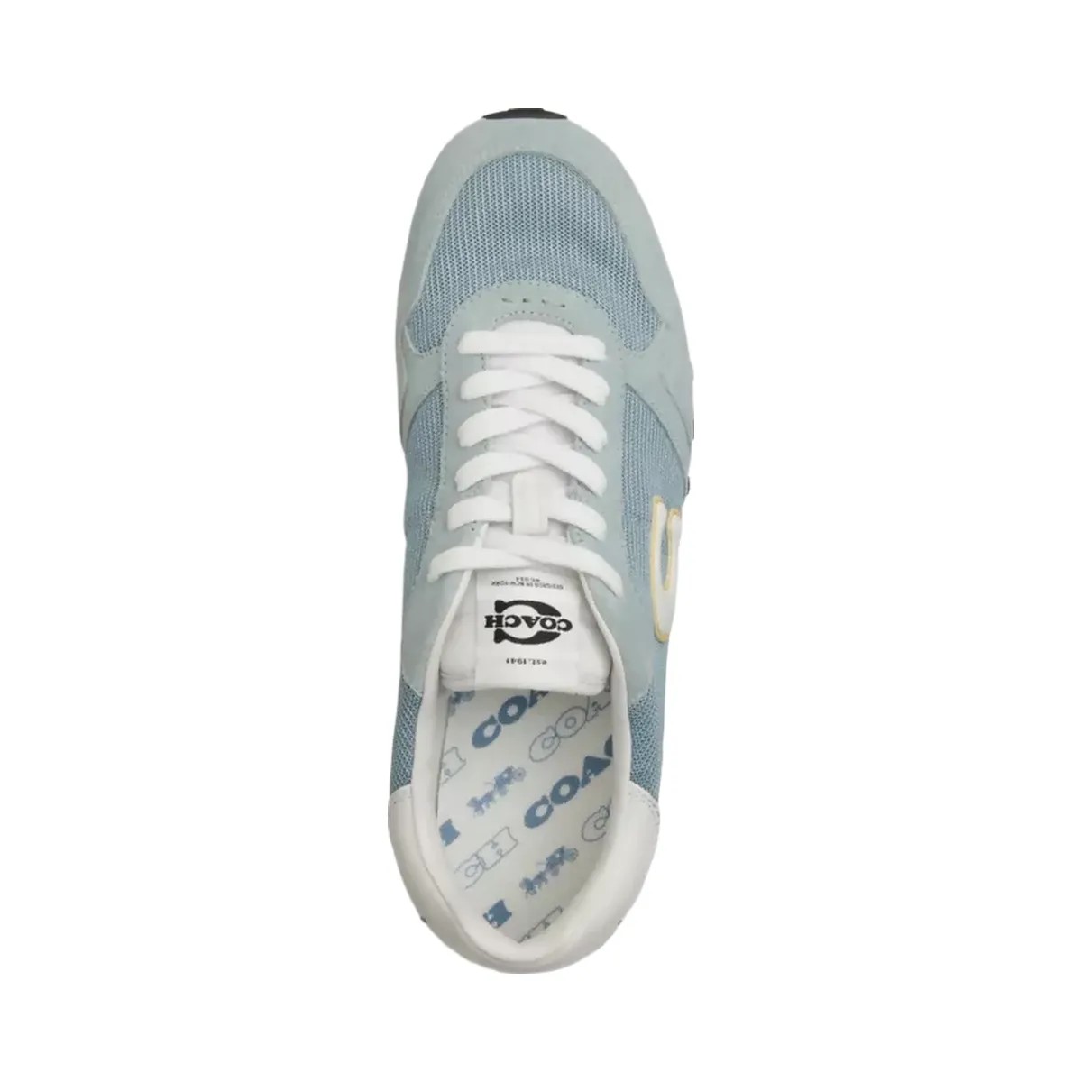 Coach Retro Runner in Sea Mist Optic White - HypeFly India View 3