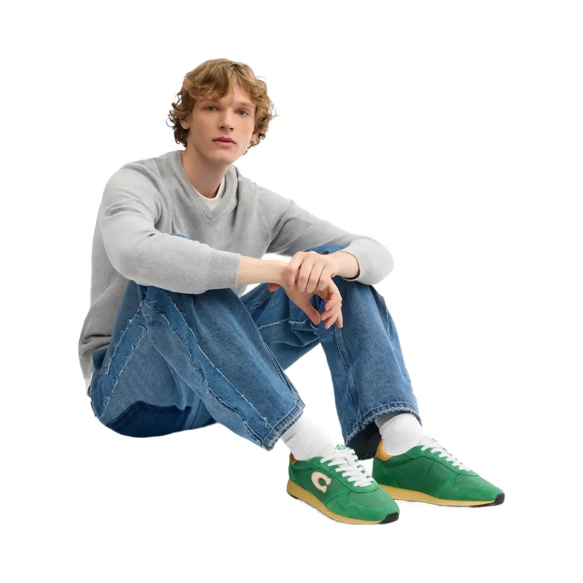 Coach Retro Runner in Sport Green - HypeFly India View 5