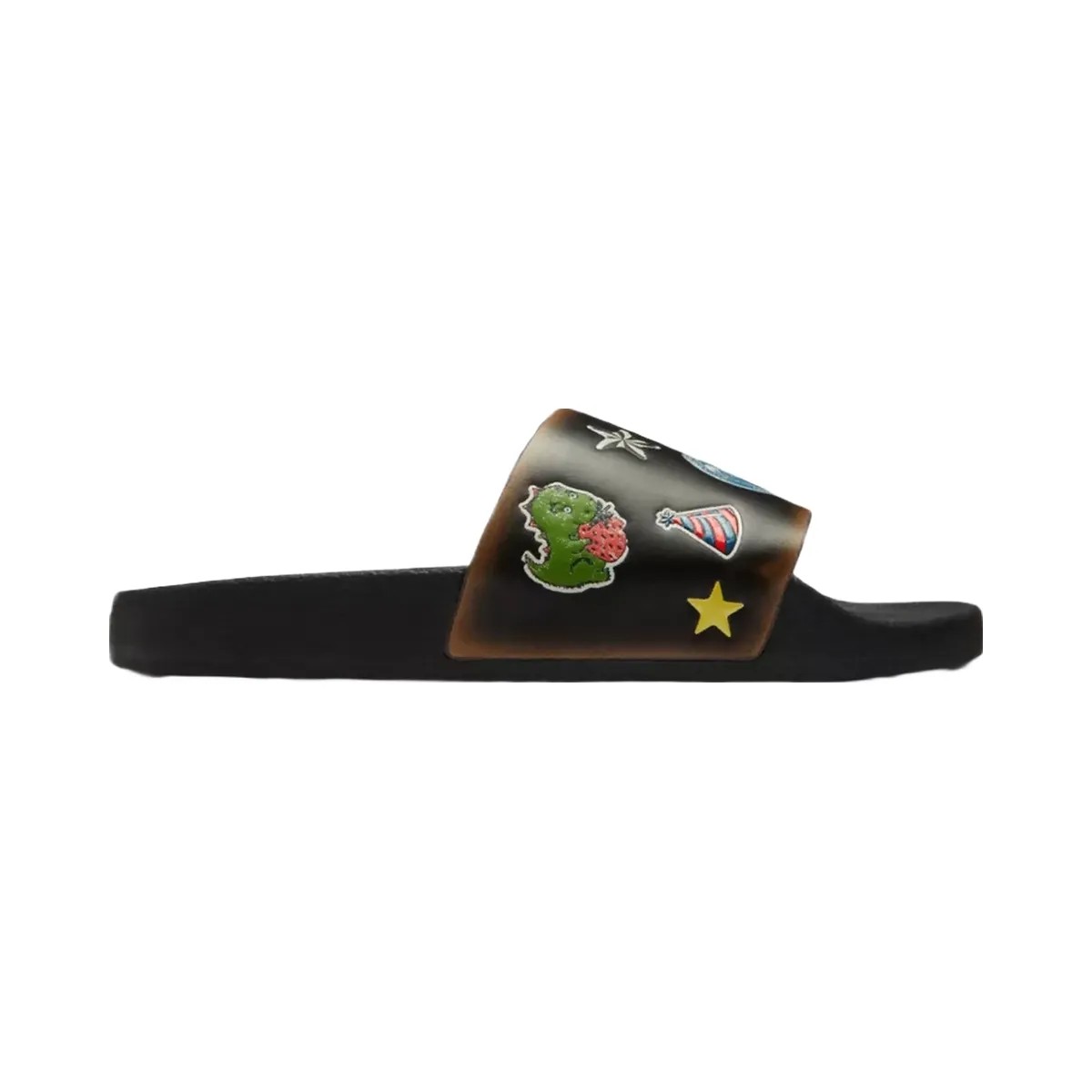 Coach Rexy 10th Birthday Pool Slide in Black - HypeFly India View 2