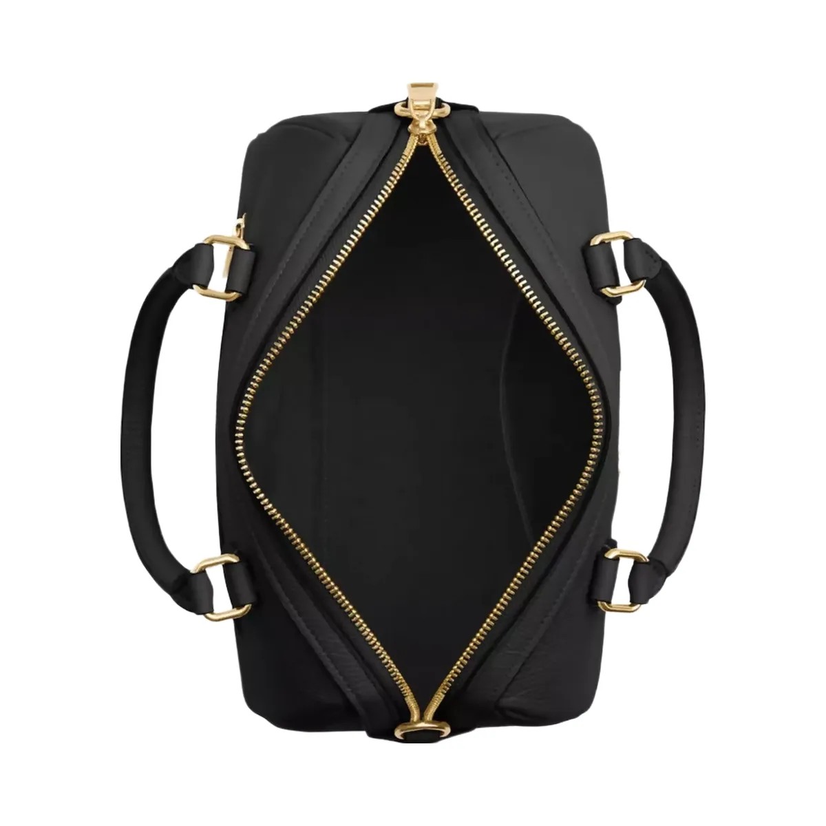 Coach Rowan Satchel Bag in Gold Black - HypeFly India View 4
