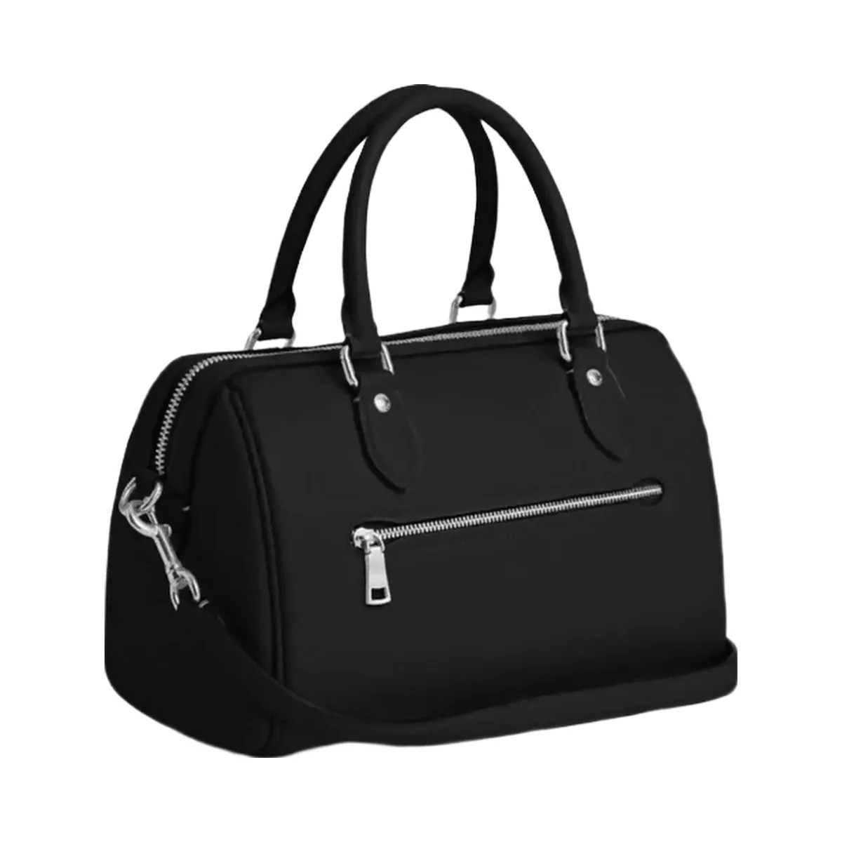 Coach Rowan Satchel Bag in Silver Black - HypeFly India View 2