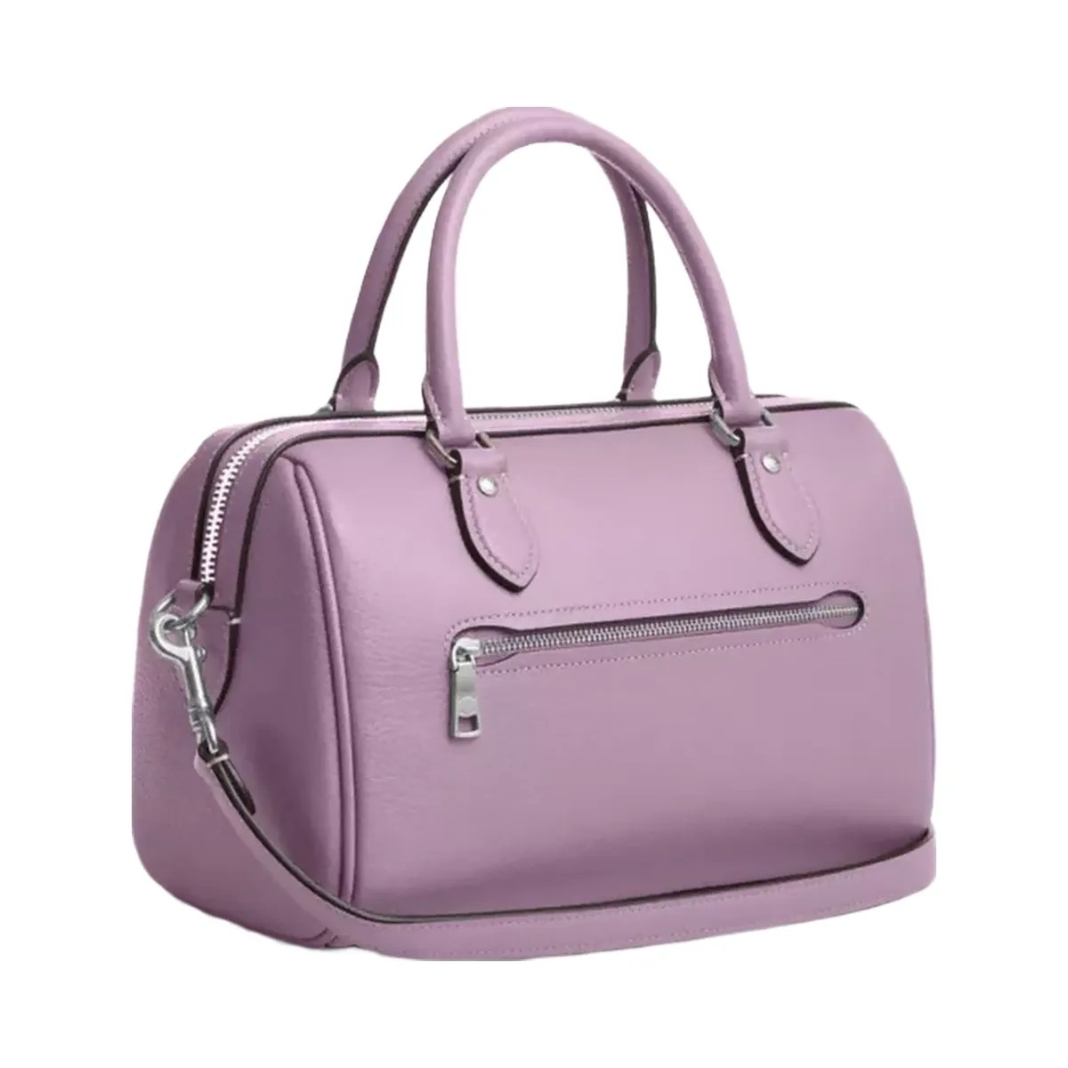 Coach Rowan Satchel Bag in Silver Jasmine - HypeFly India View 2