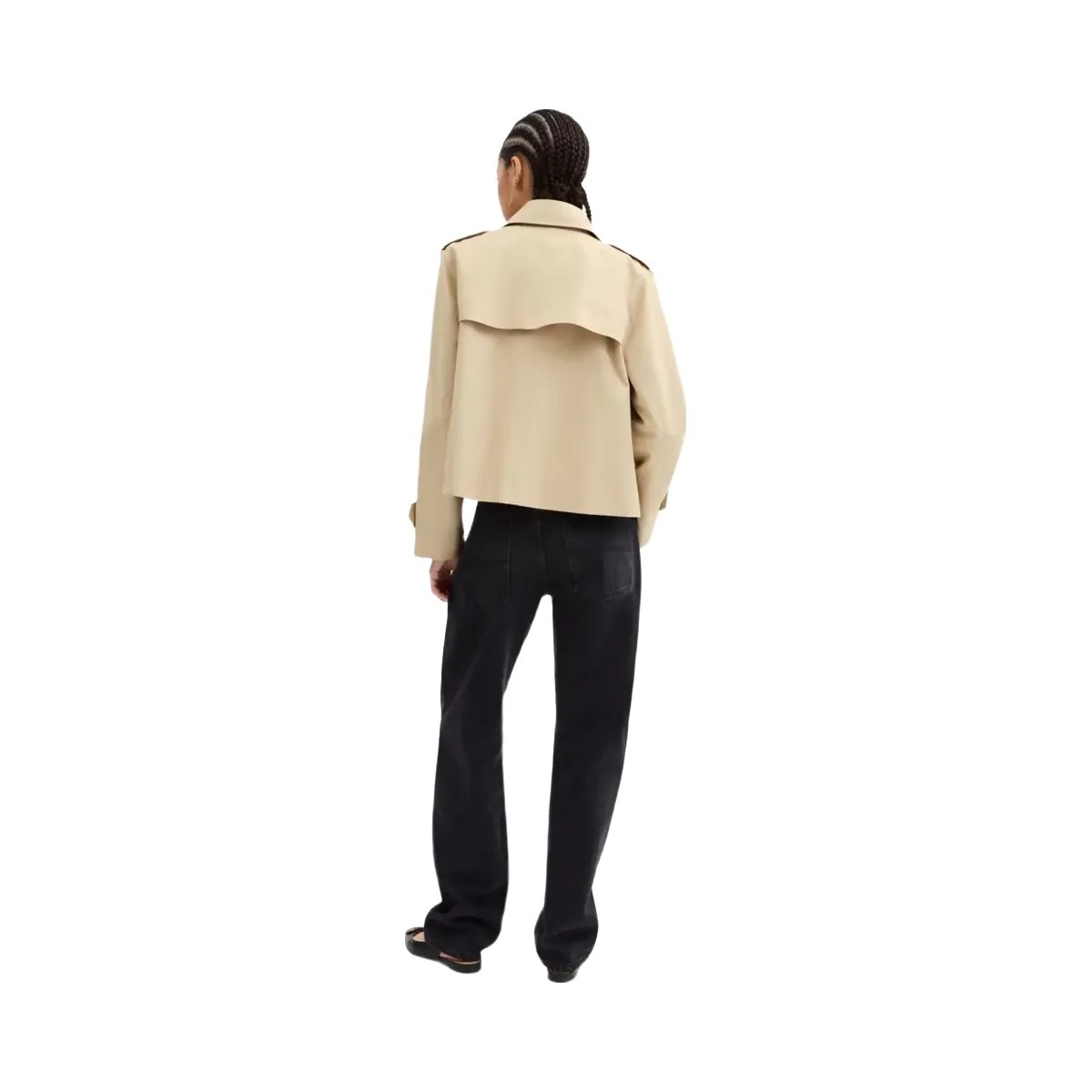 Coach Short Trench Light Khaki - HypeFly India View 3