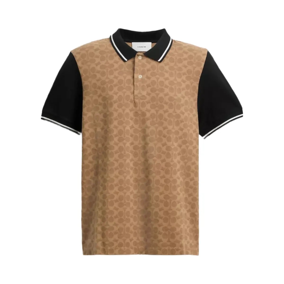 Coach Signature Polo in Tan Signature - HypeFly India View 1