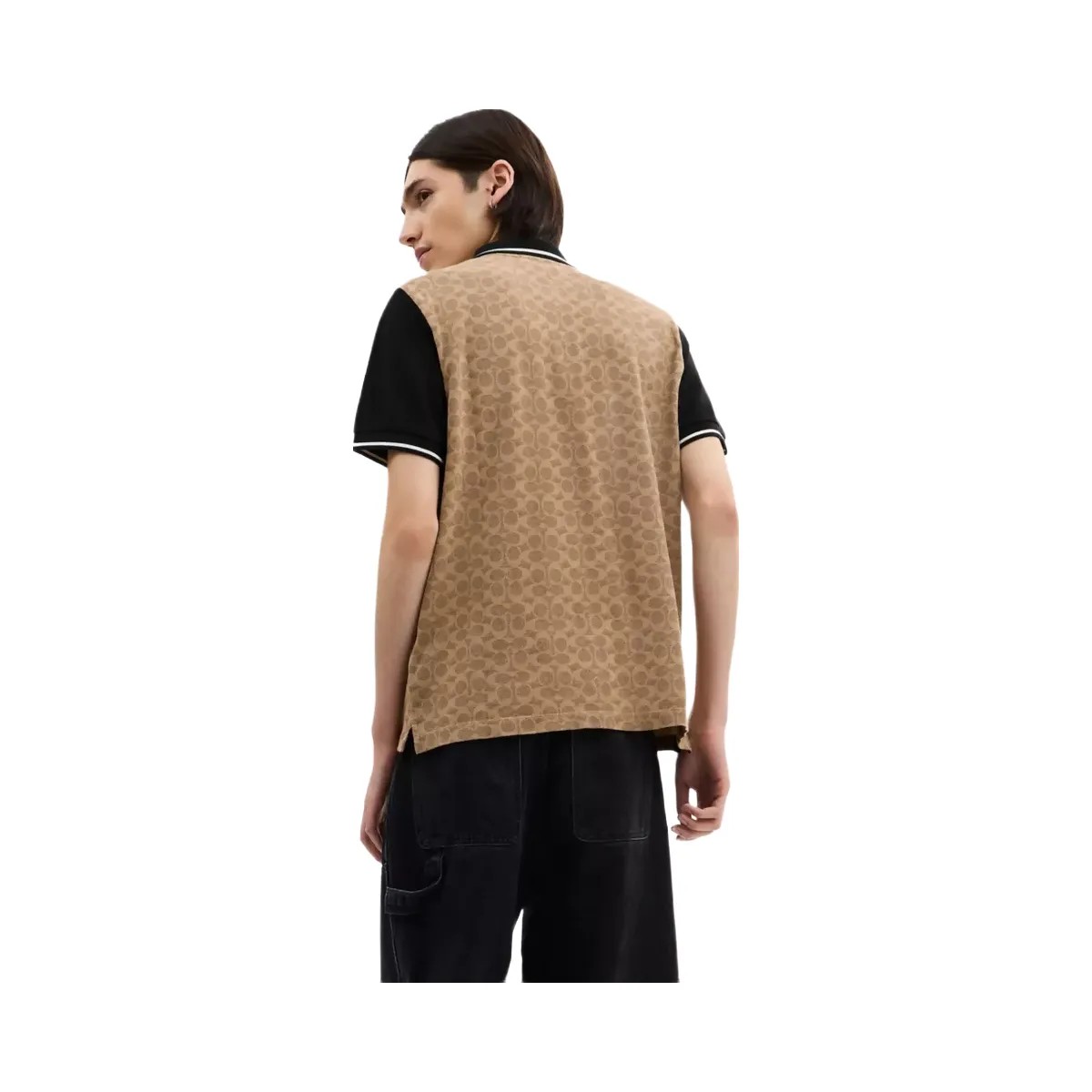 Coach Signature Polo in Tan Signature - HypeFly India View 3