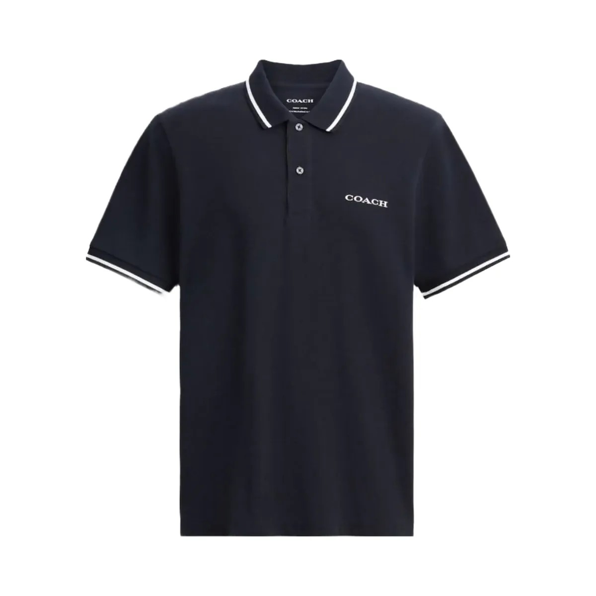 Coach Signature Trim Polo Navy - HypeFly India View 1