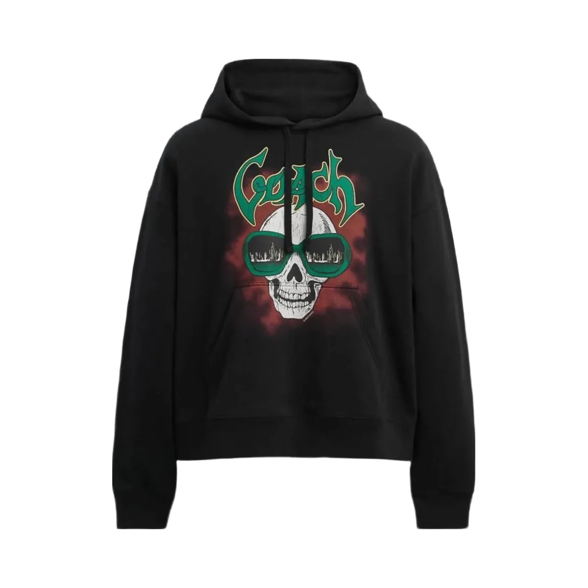 Coach Skull Hoodie Black - HypeFly India View 1