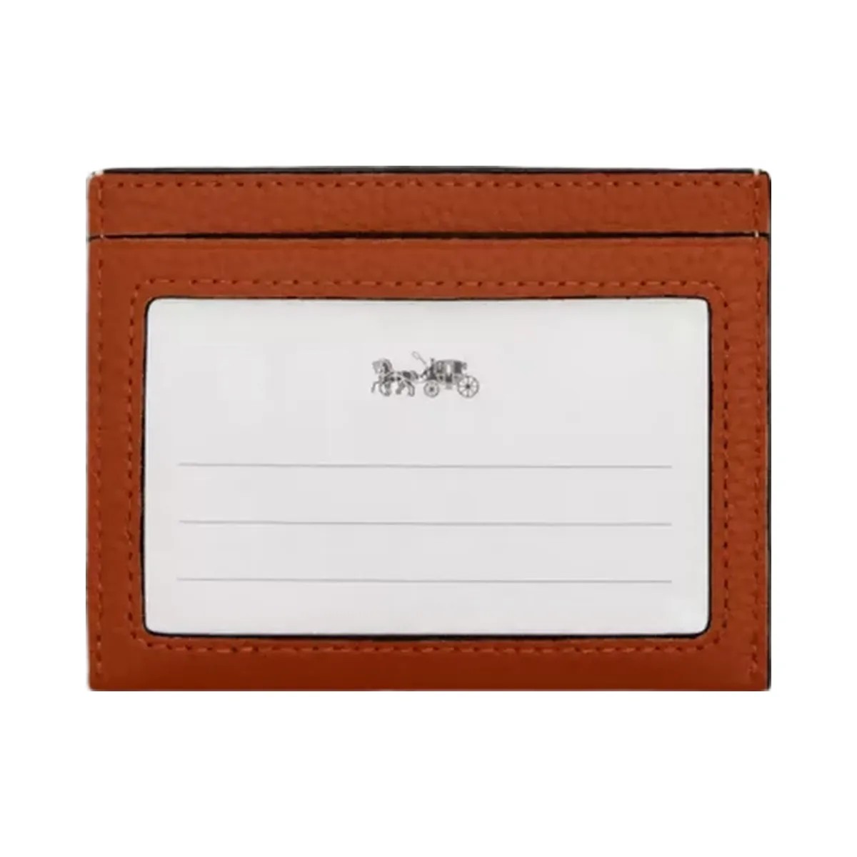 Coach Slim Id Card Case in Amber Brown - HypeFly India View 2