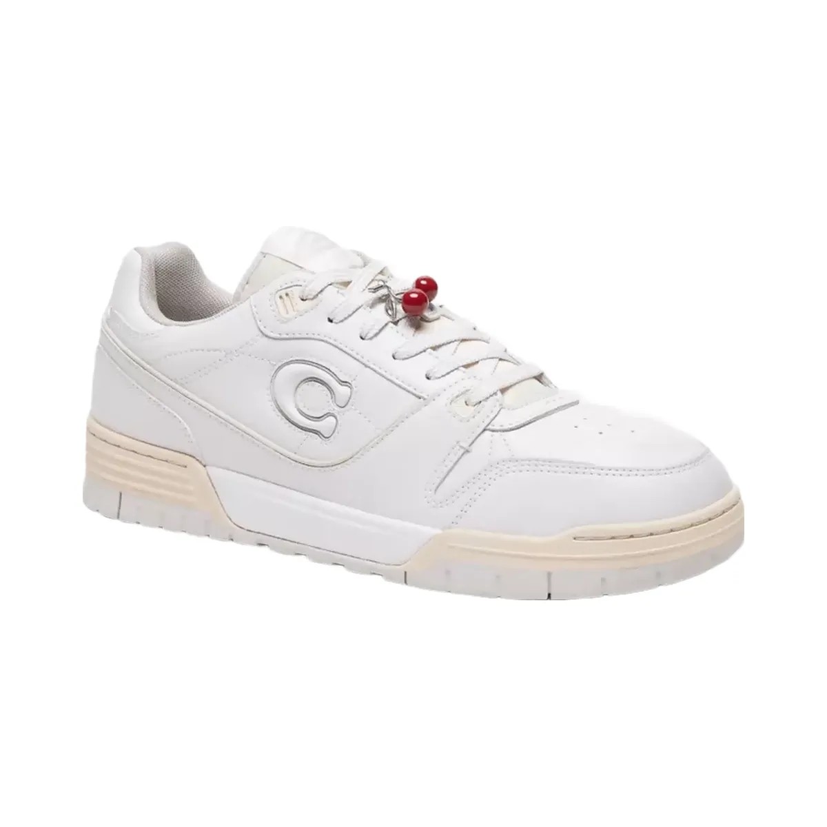 Coach Small Cherry Shoe Charm in Silver Red - HypeFly India View 2