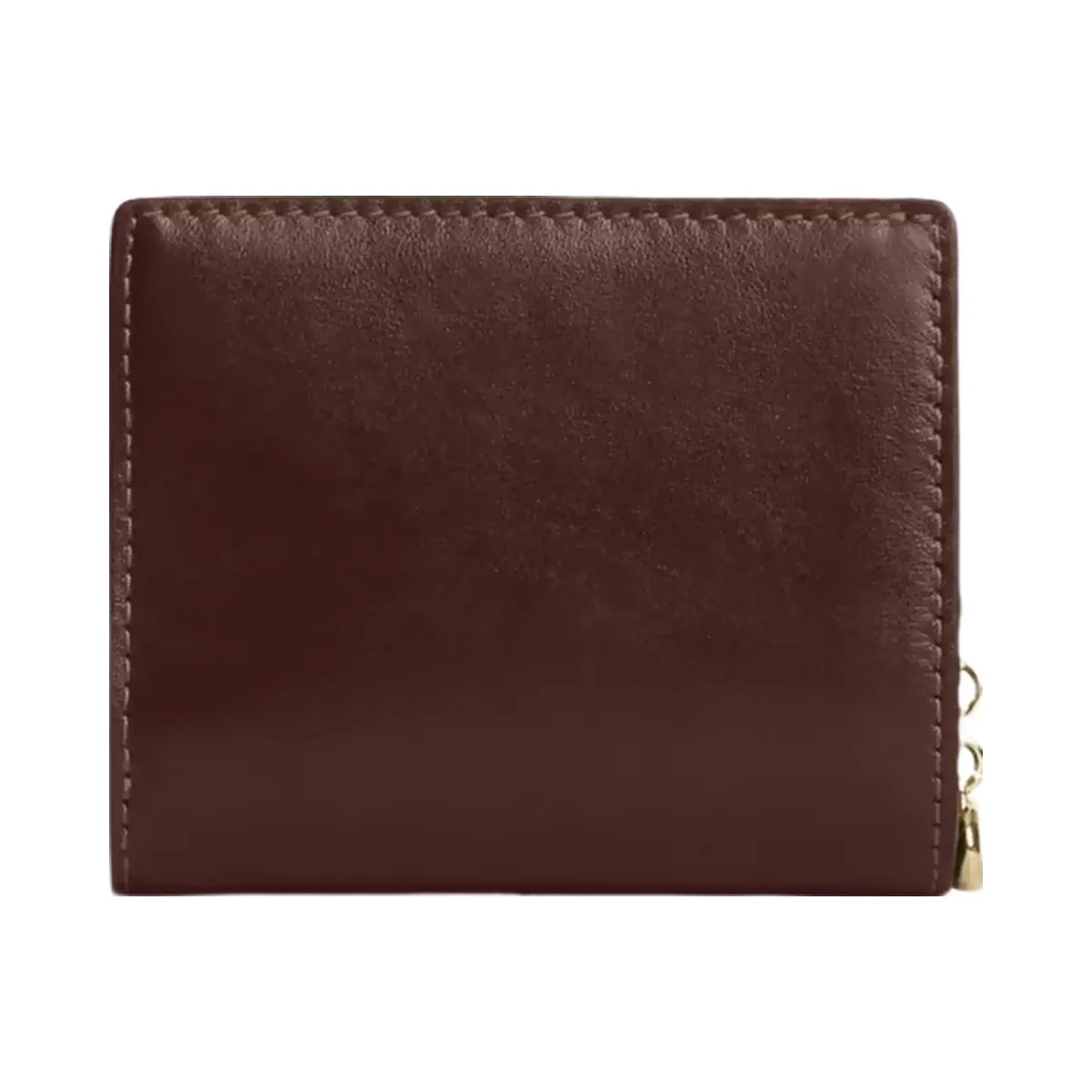 Coach Snap Wallet With Charm in Gold Maple - HypeFly India View 2
