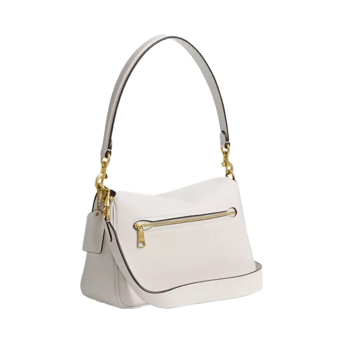 Coach Soft Tabby Shoulder Bag in Brass Chalk - HypeFly India View 2