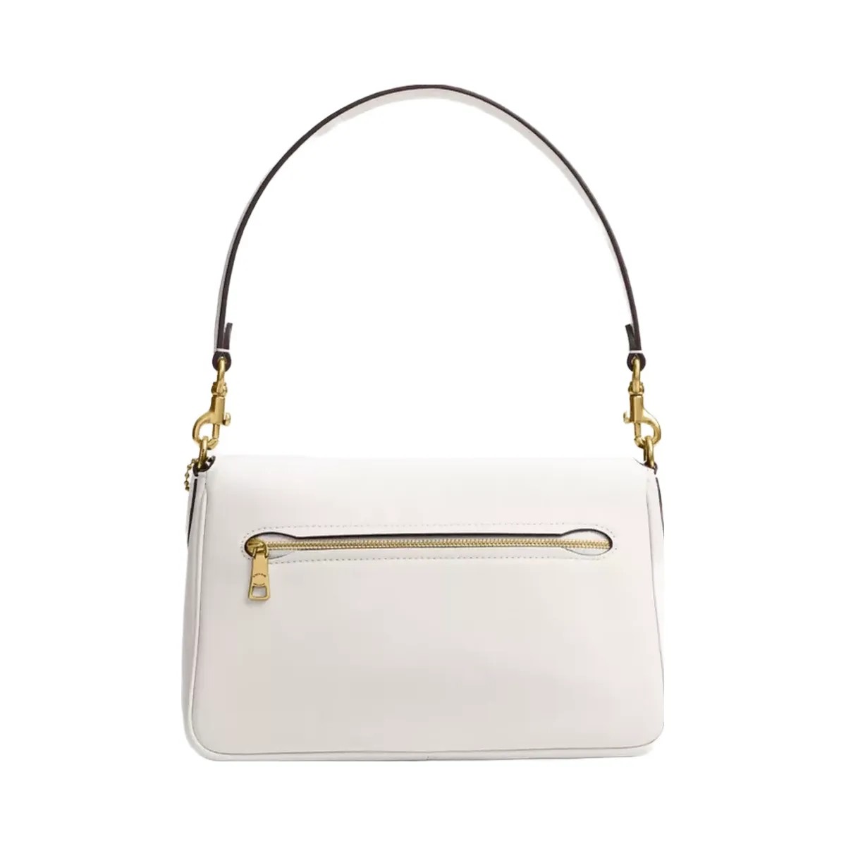 Coach Soft Tabby Shoulder Bag in Brass Chalk - HypeFly India View 3