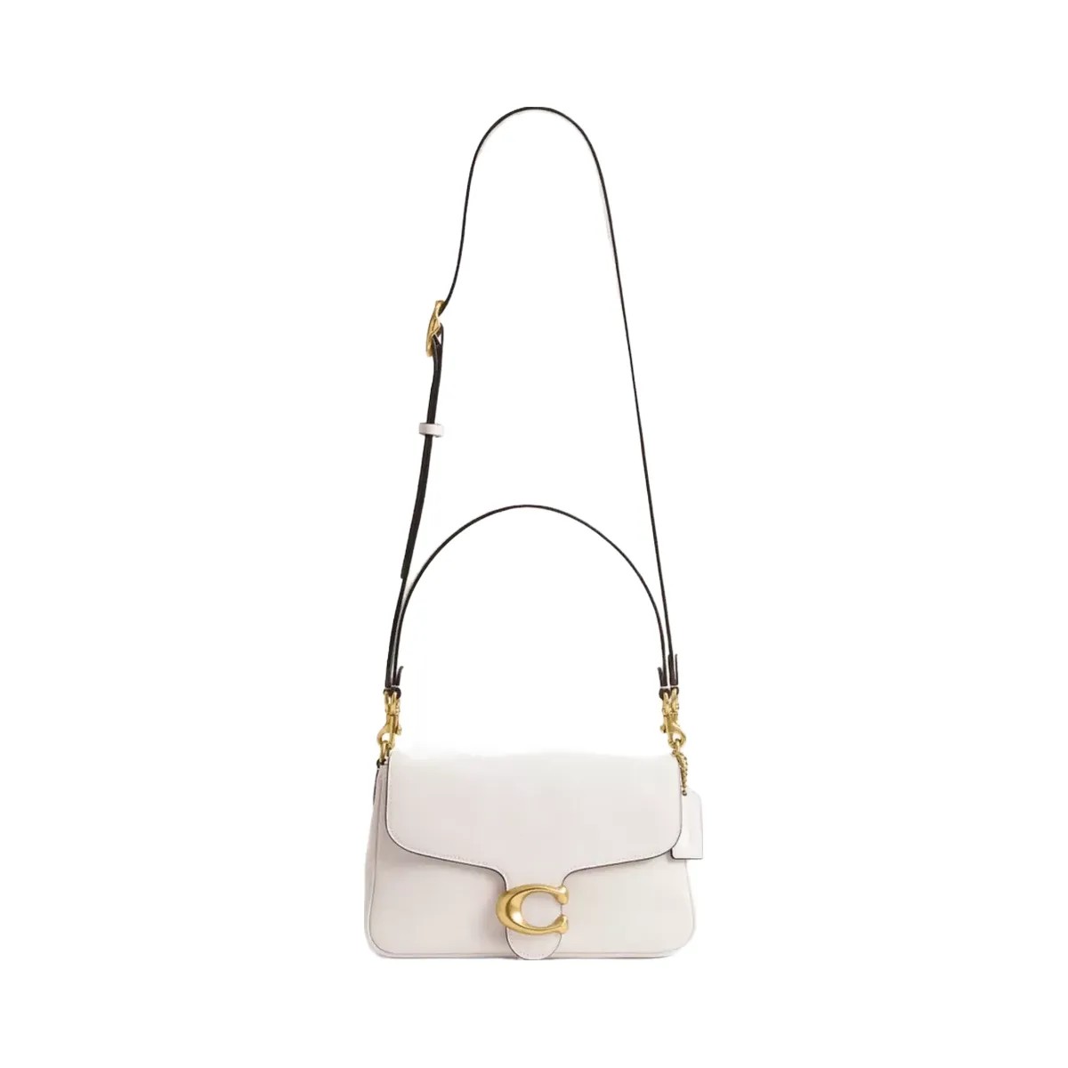 Coach Soft Tabby Shoulder Bag in Brass Chalk - HypeFly India View 6