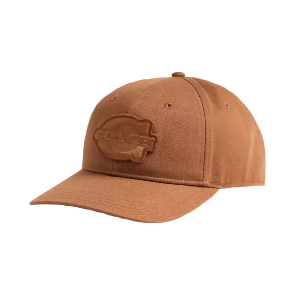 Coach Soho Flat Brim Baseball Hat in Sable - HypeFly India View 1