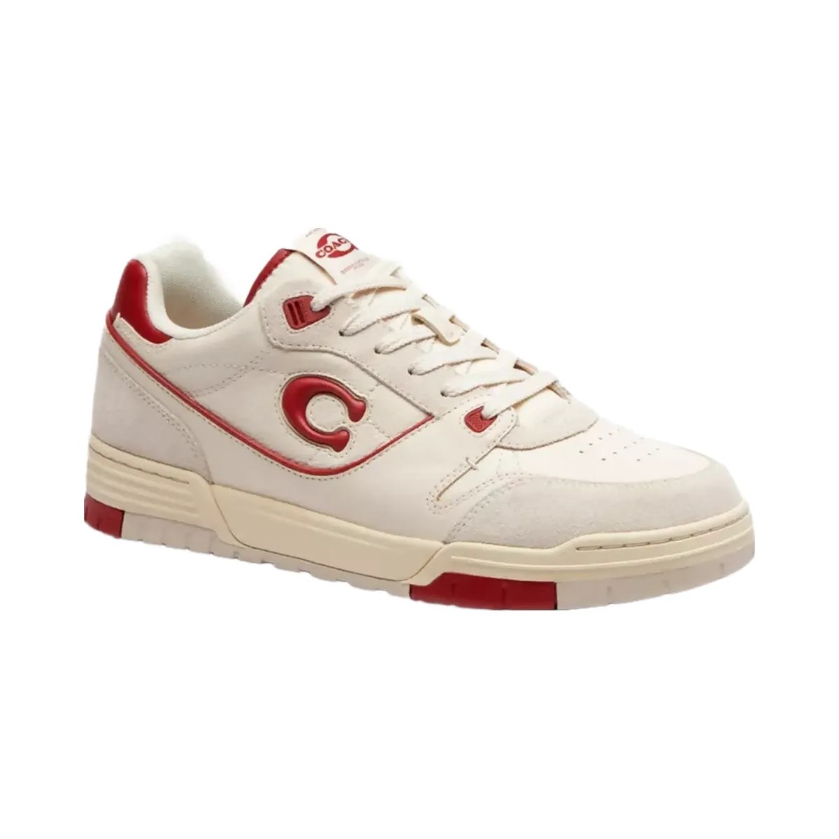 Coach Soho Sneaker in Chalk Poppy - HypeFly India View 1