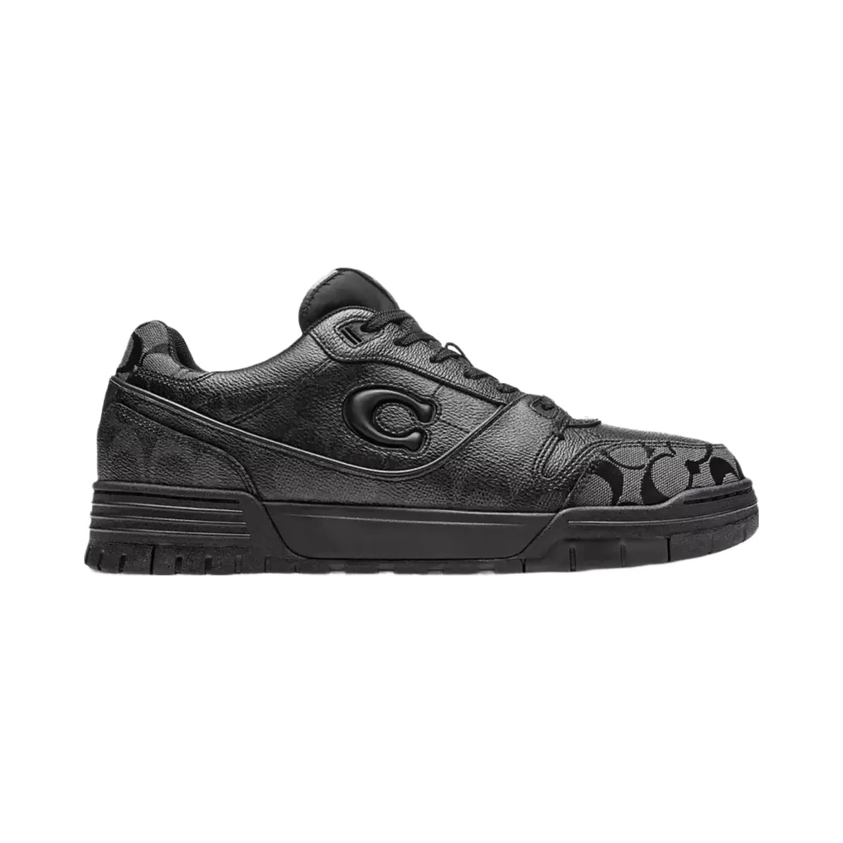 Coach Soho Sneaker In Signature in Black - HypeFly India View 2