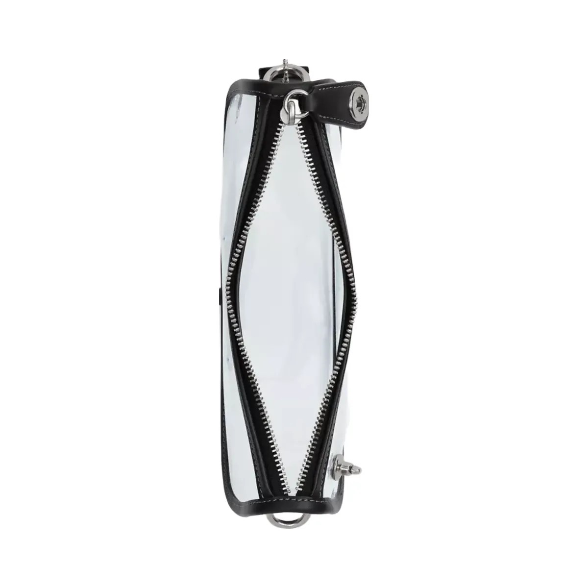 Coach Stadium Swinger Bag in Silver Black - HypeFly India View 5
