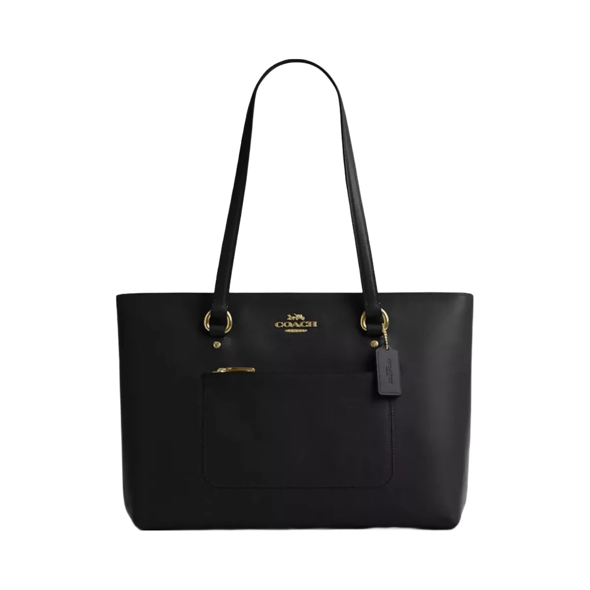 Coach Station Tote Bag in Gold Black - HypeFly India View 1