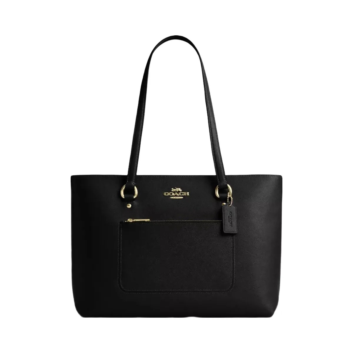 Coach Station Tote Bag in Gold Black - HypeFly India View 1