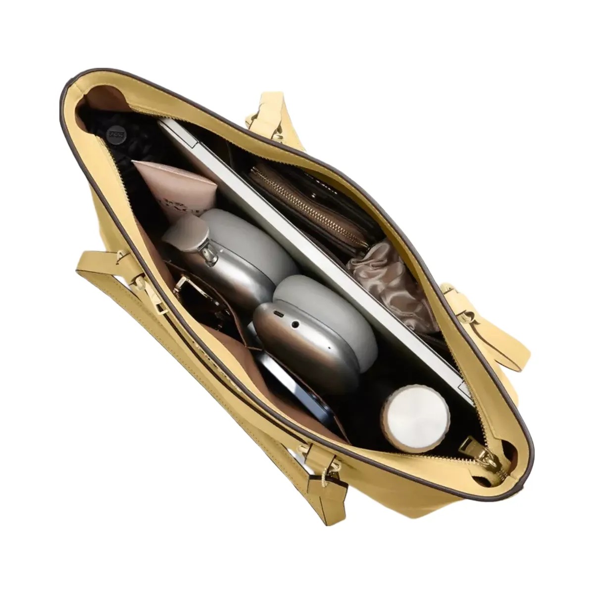 Coach Station Tote Bag in Gold Vanilla - HypeFly India View 4