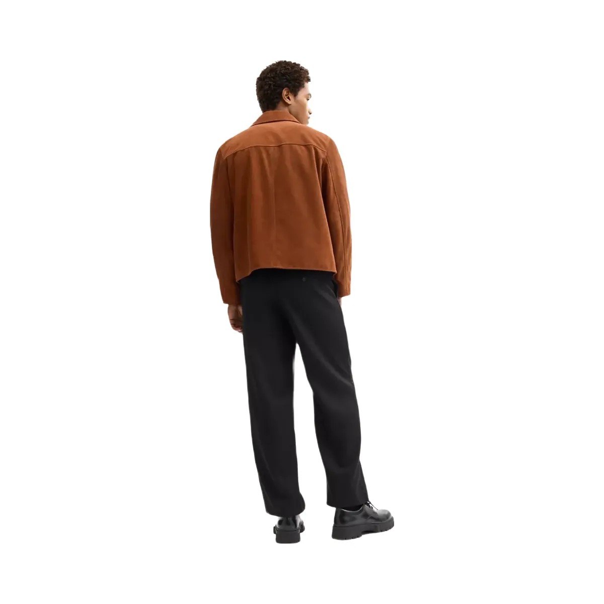 Coach Suede Jacket in Brown - HypeFly India View 3