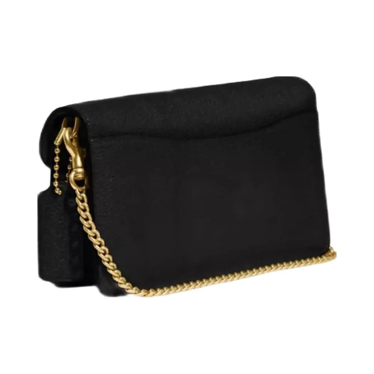 Coach Tabby Chain Clutch in Brass Black - HypeFly India View 2