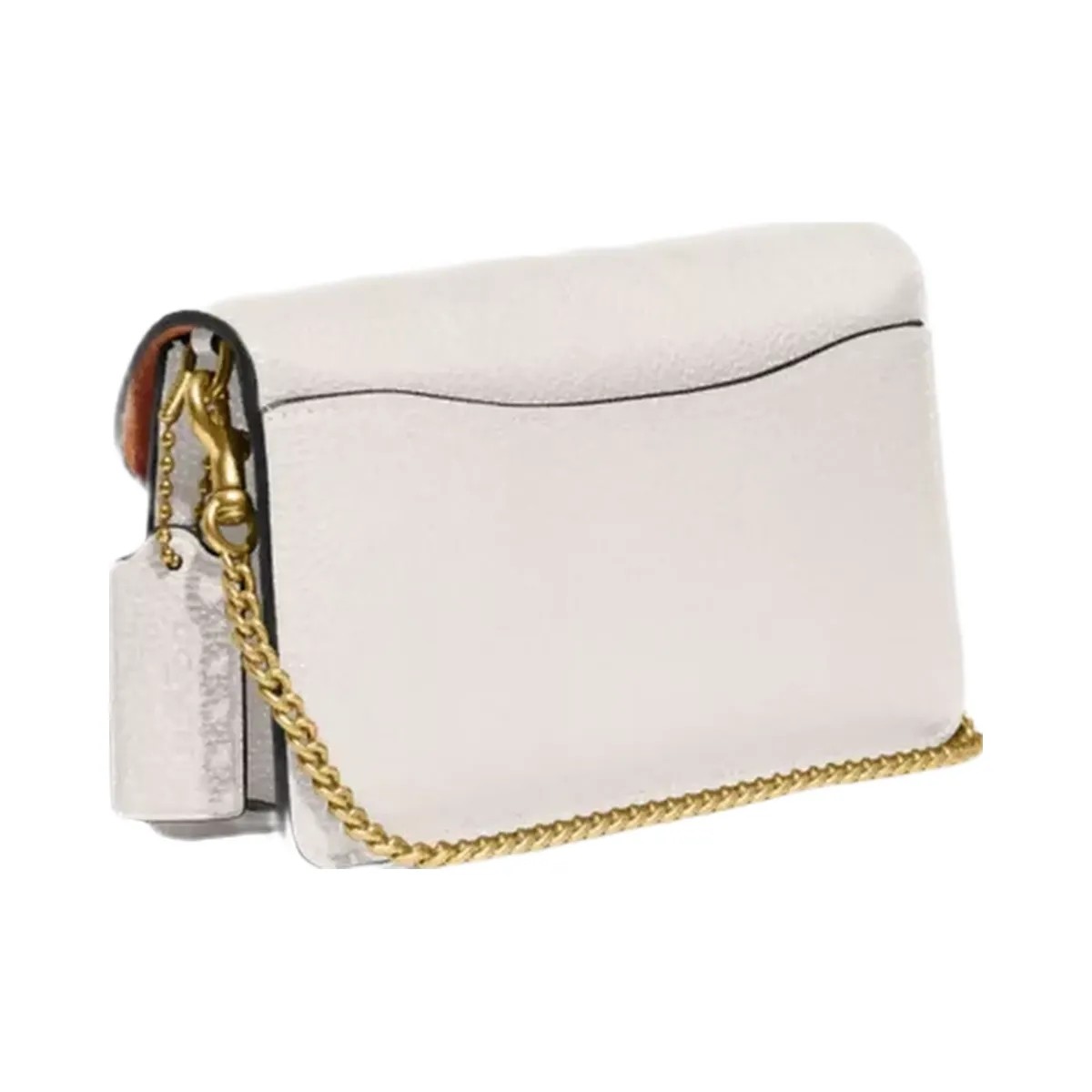 Coach Tabby Chain Clutch in Brass Chalk - HypeFly India View 2