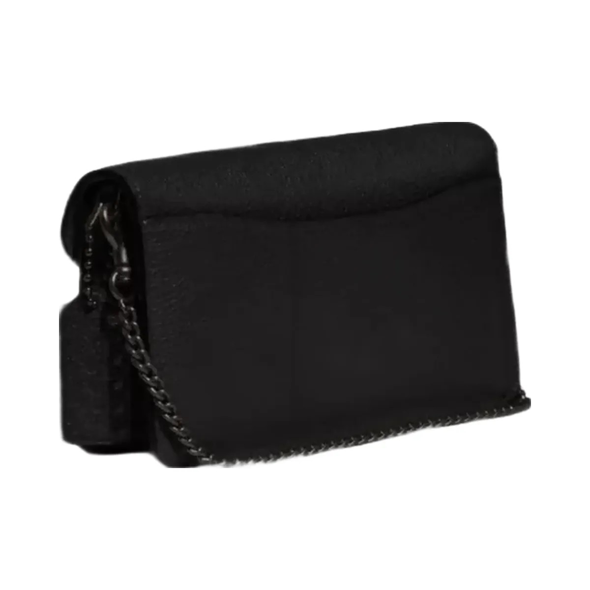 Coach Tabby Chain Clutch in Pewter Black - HypeFly India View 2