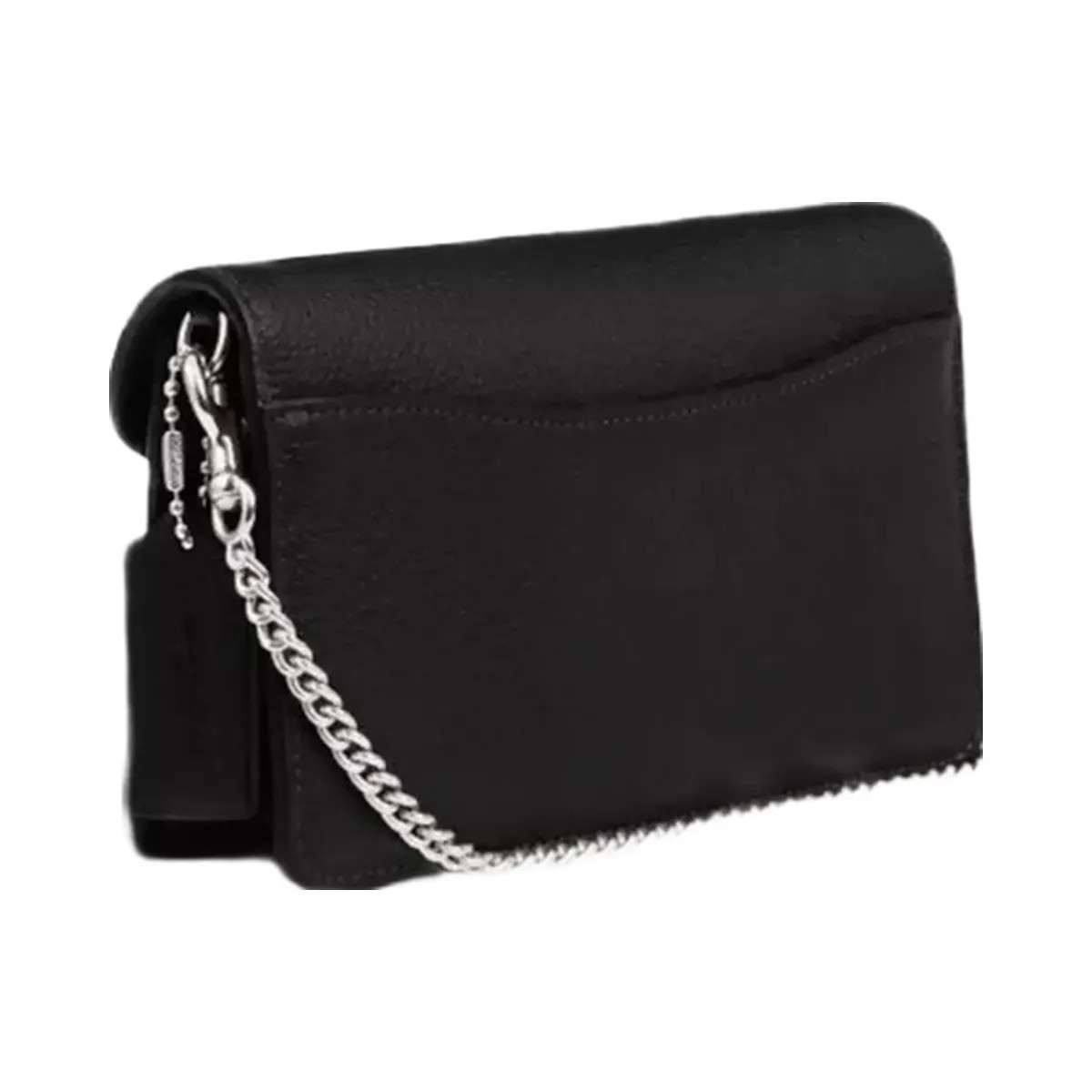 Coach Tabby Chain Clutch in Silver Black - HypeFly India View 2