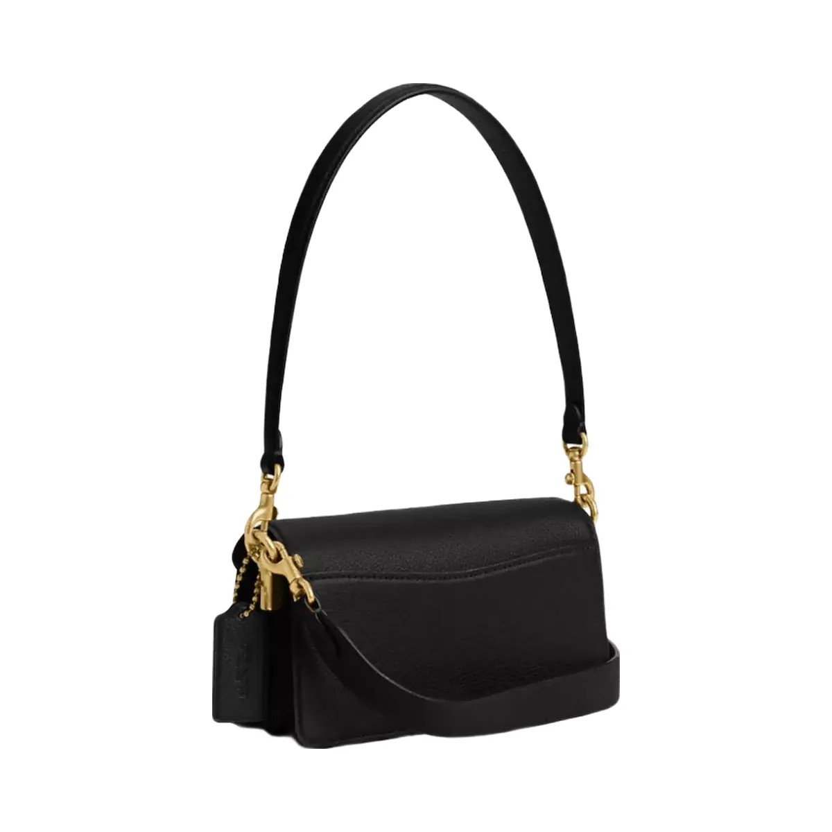 Coach Tabby Shoulder Bag 20 in Brass Black - HypeFly India View 2