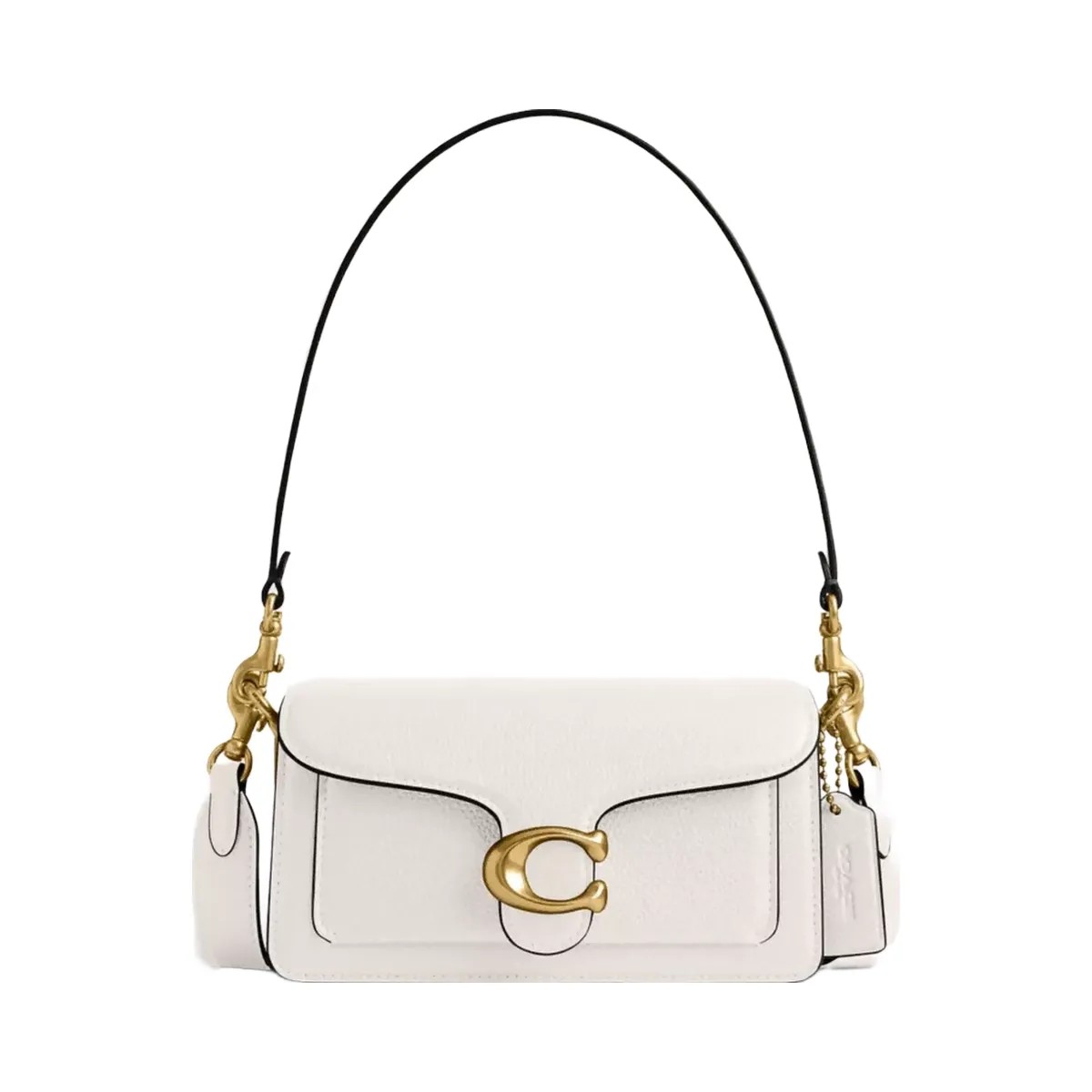 Coach Tabby Shoulder Bag 20 in Brass Chalk - HypeFly India View 1